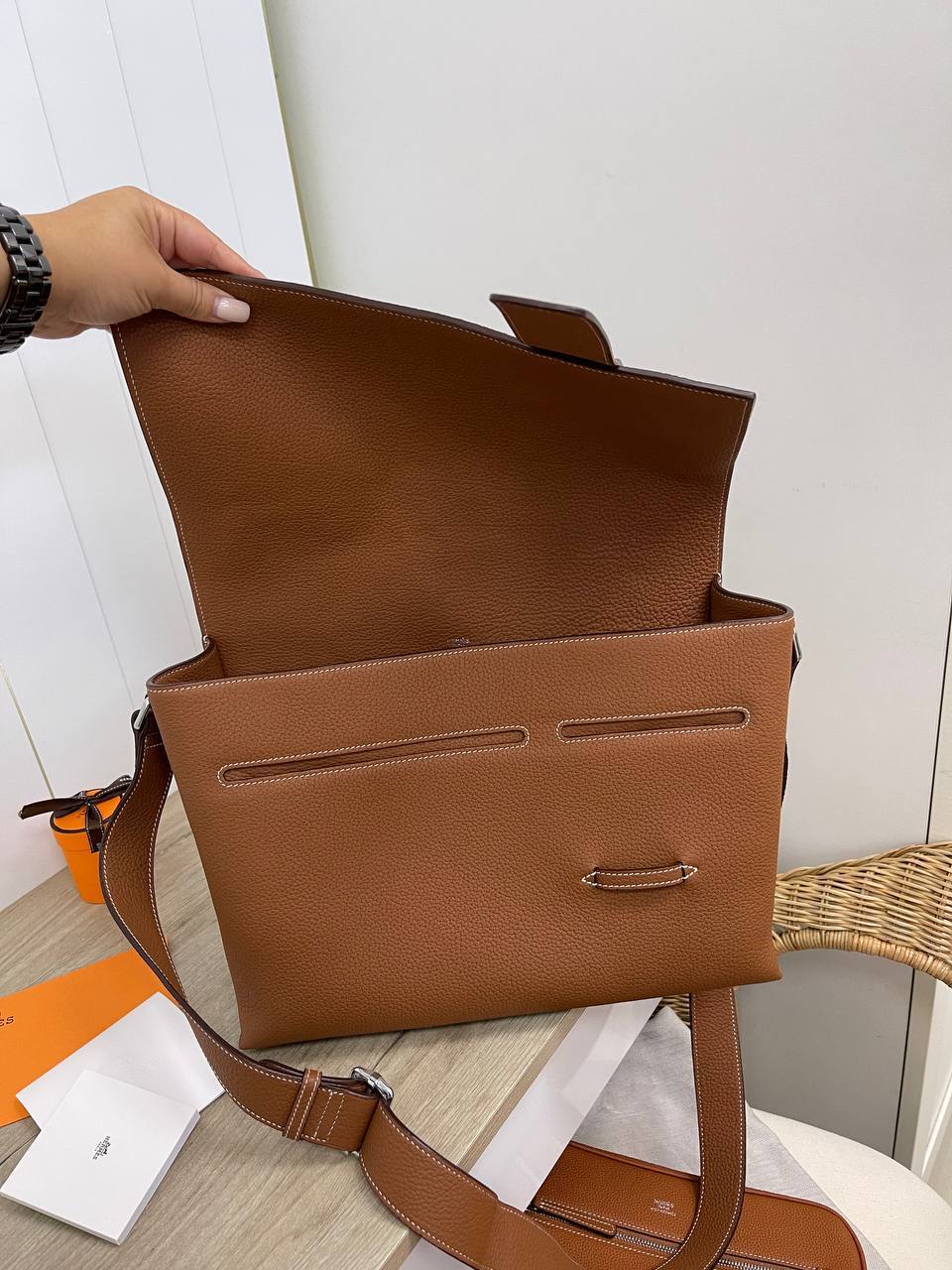 Hermes сумка мужская стильная BP-18253 Hermes сумка мужская стильная BP-18253