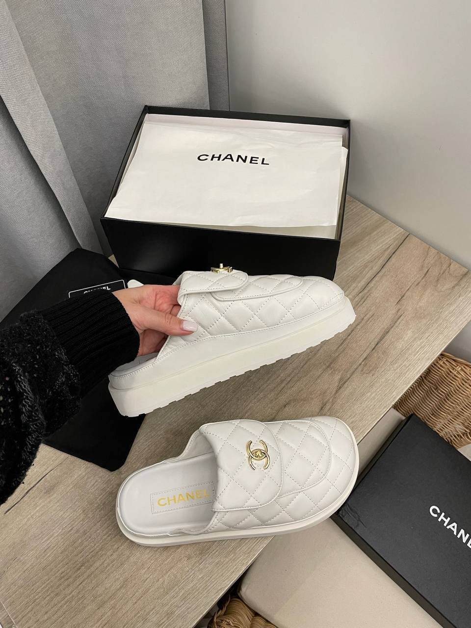 Премиум мюли Chanel BP-47474 Премиум мюли Chanel BP-47474