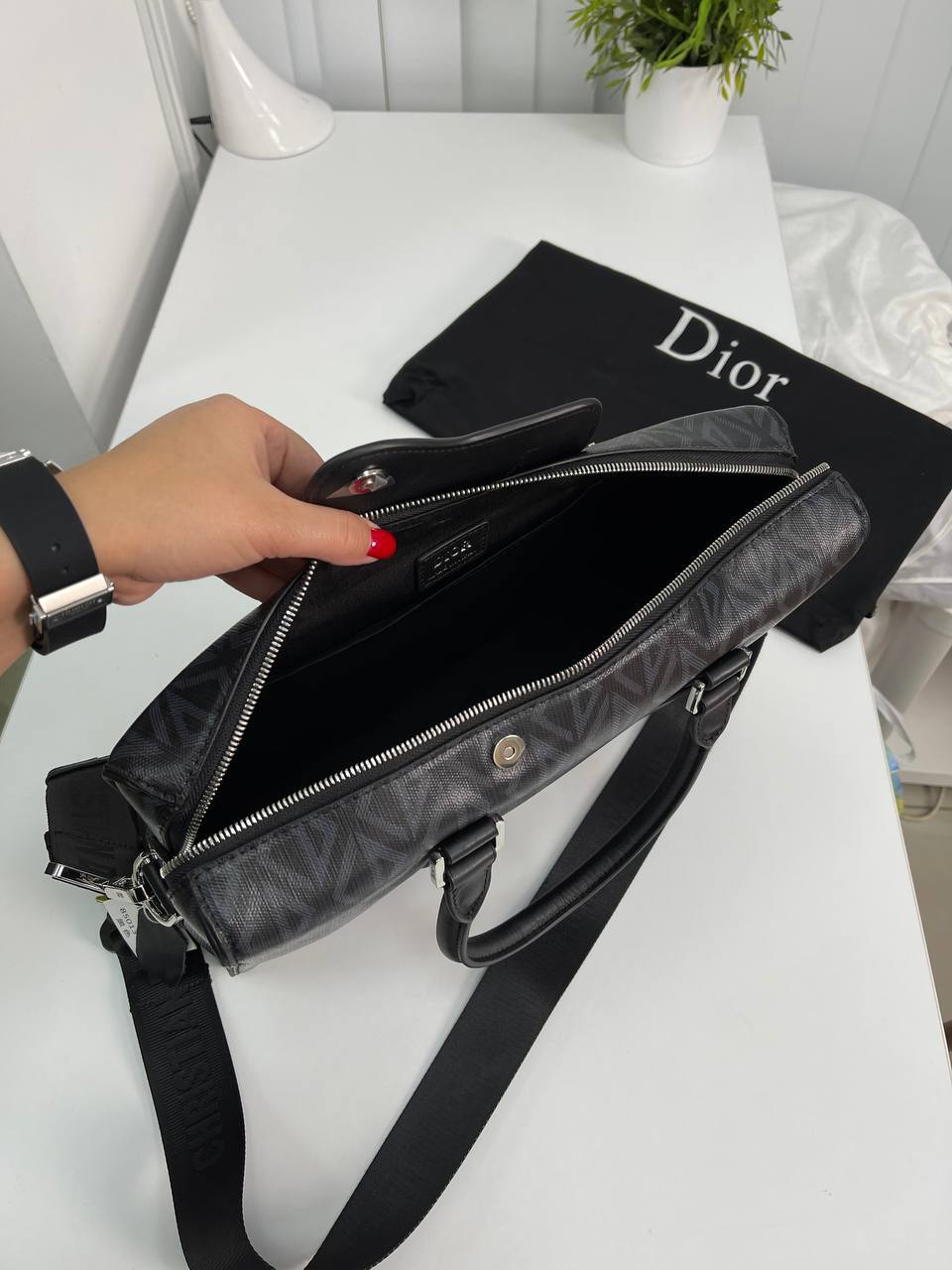 Портфель Christian Dior эксклюзивный BP-21358 Портфель Christian Dior эксклюзивный BP-21358