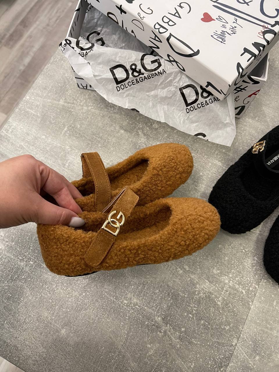 Балетки кожаные премиальные Dolce & Gabbana BP-43238 Балетки кожаные премиальные Dolce & Gabbana BP-43238