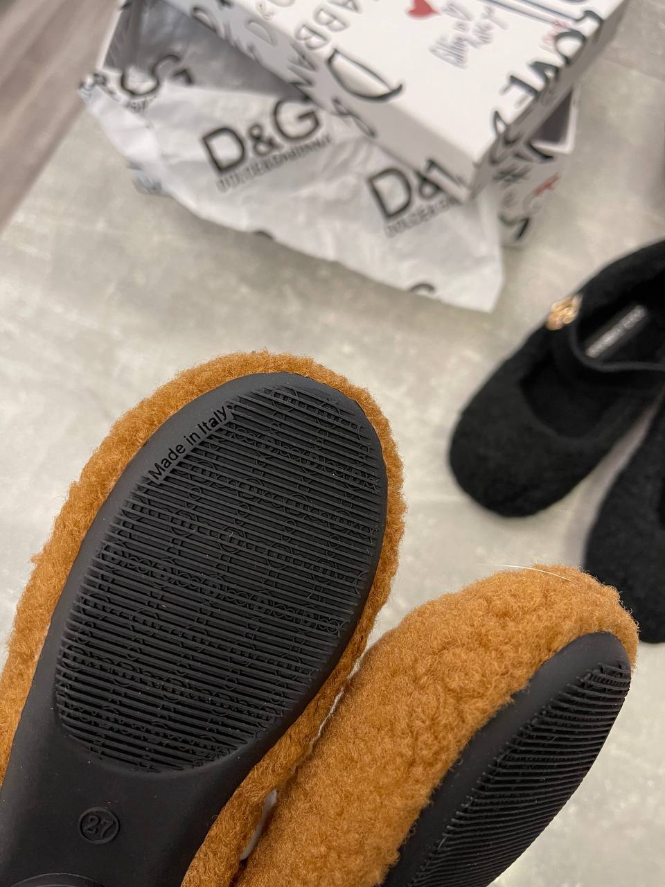 Балетки кожаные премиальные Dolce & Gabbana BP-43238 Балетки кожаные премиальные Dolce & Gabbana BP-43238