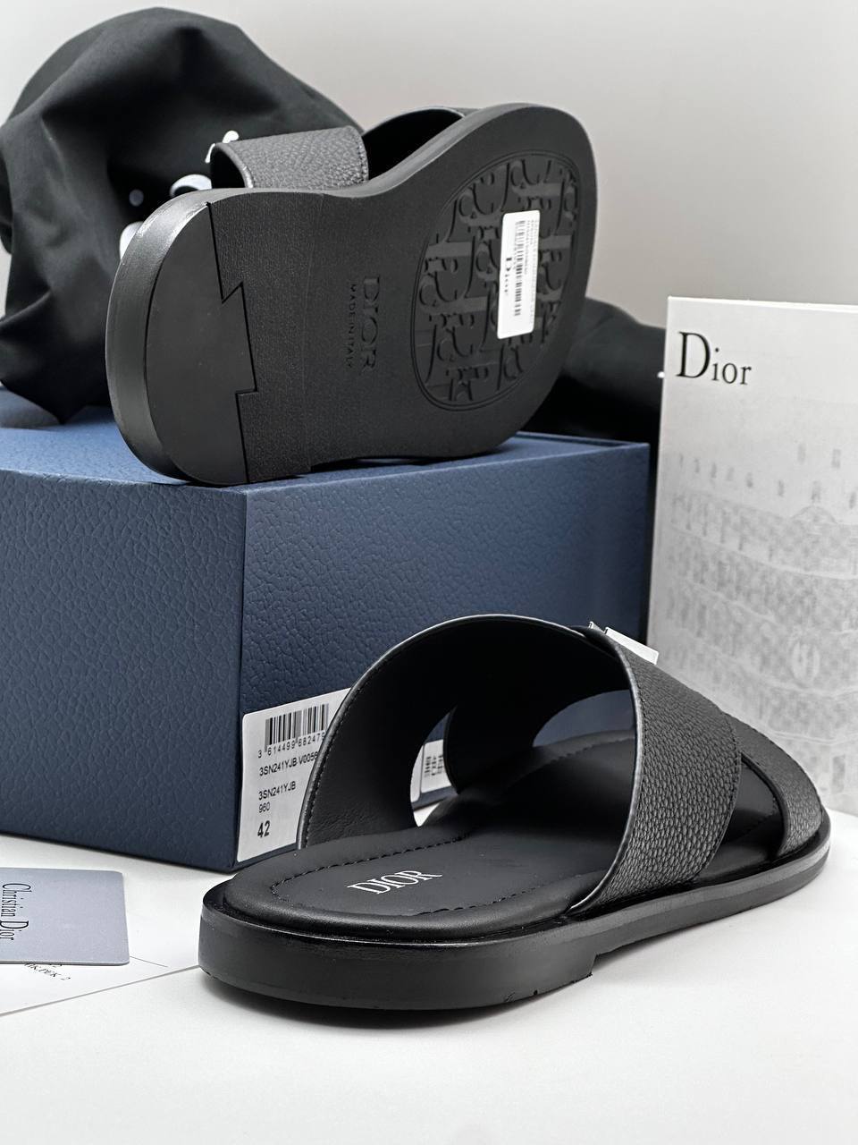 Шлёпанцы стильные Christian Dior BP-34462 Шлёпанцы стильные Christian Dior BP-34462