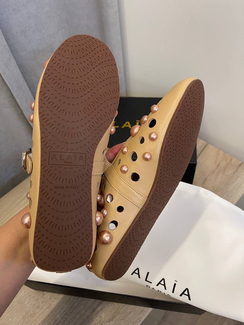 Балетки Alaia премиальные BP-53572 Балетки Alaia премиальные BP-53572