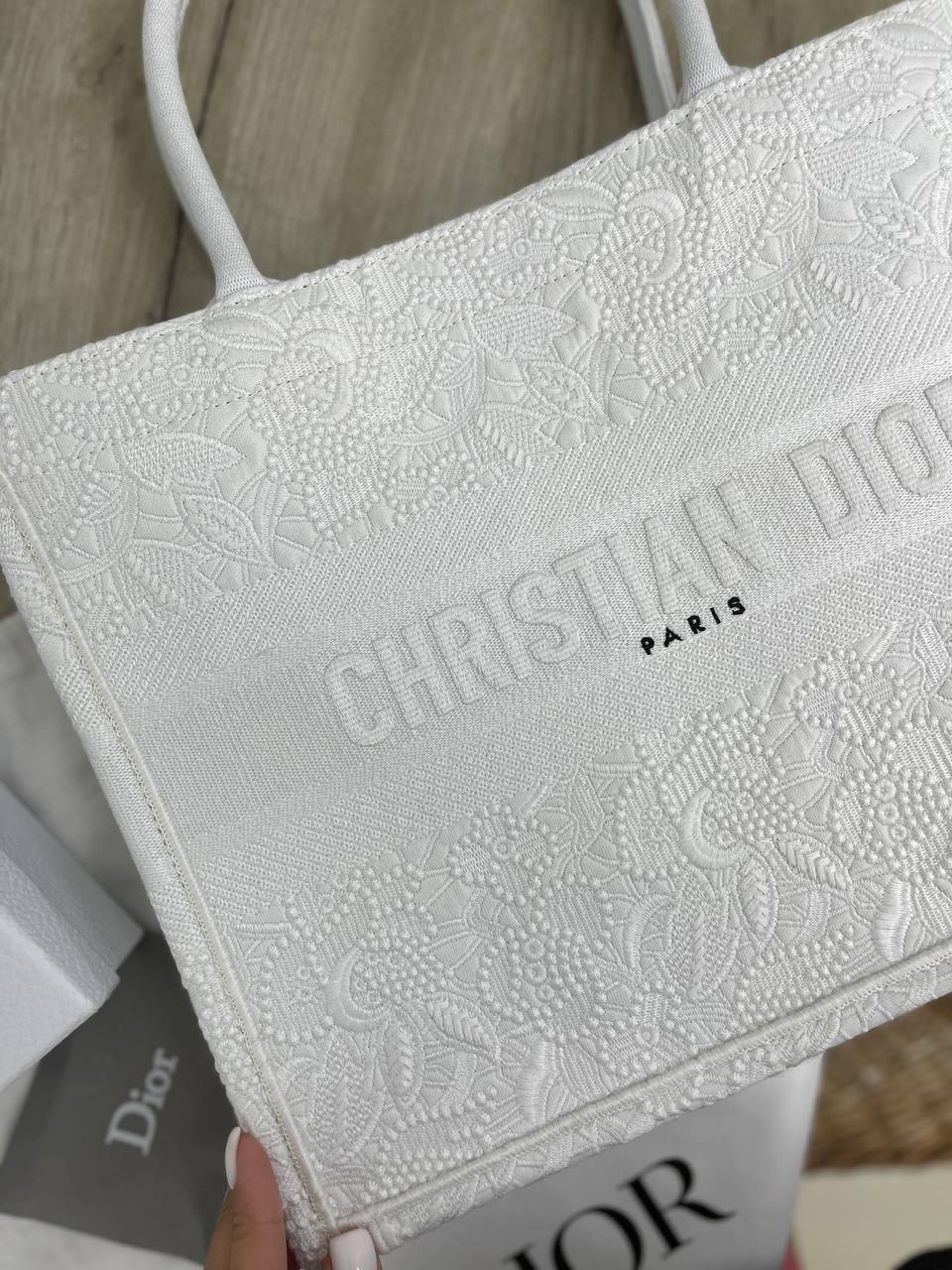 Трендовая женская сумка Book Tote 36 см Christian Dior BP-15655 Трендовая женская сумка Book Tote 36 см Christian Dior BP-15655