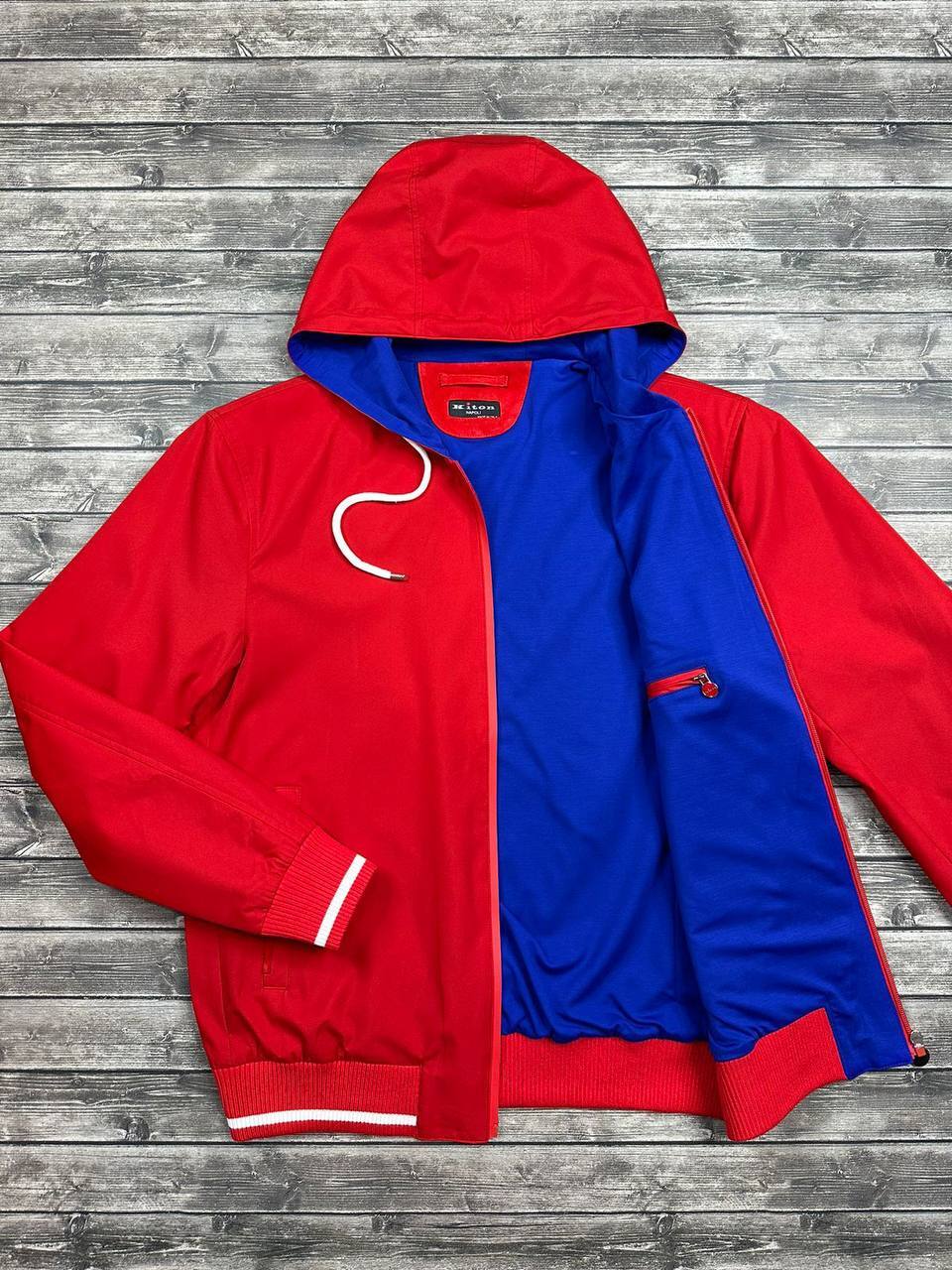 Бомбер BP-53299 стильный Kiton Бомбер BP-53299 стильный Kiton