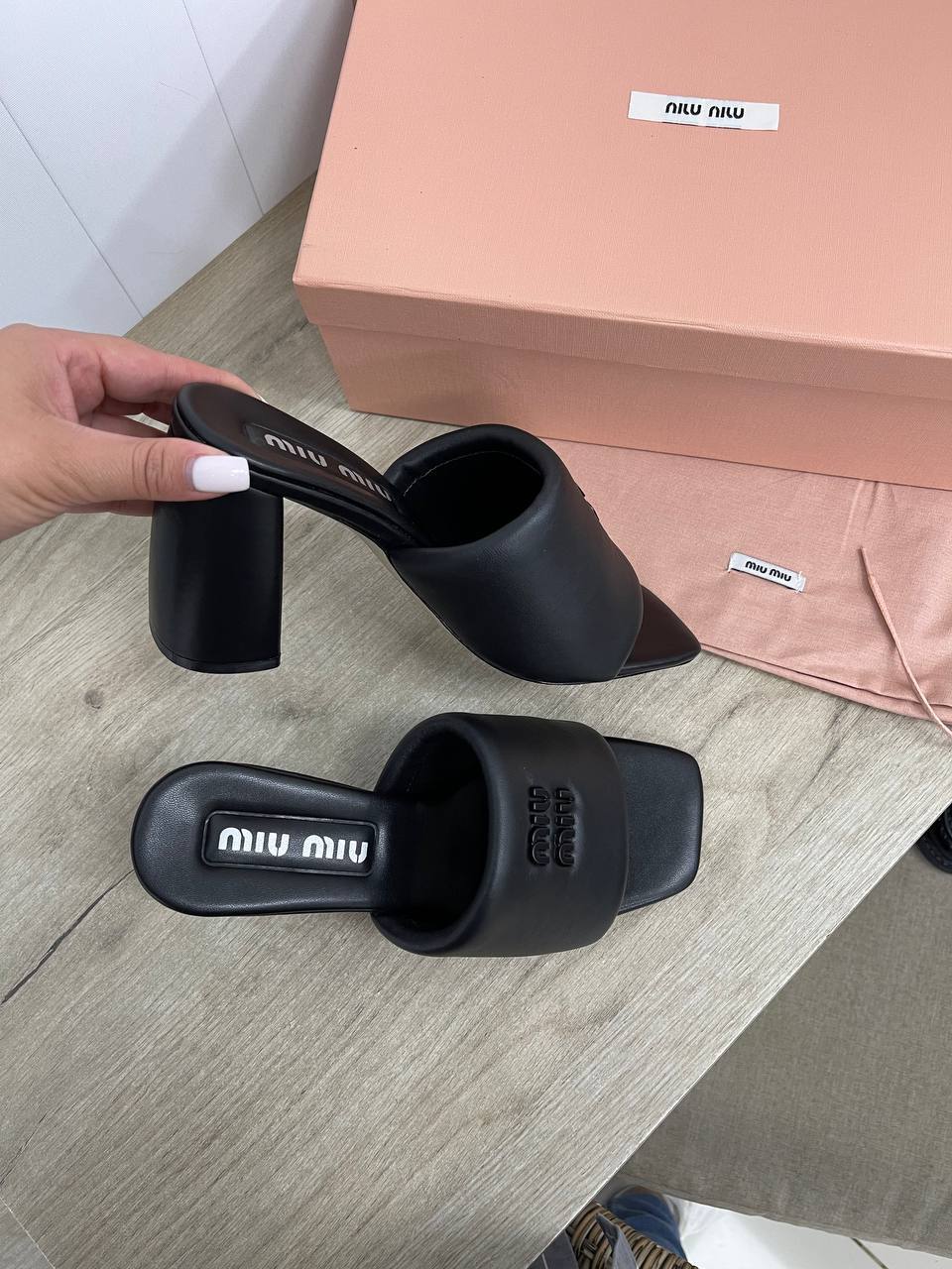 Премиум мюли Miu Miu BP-35653 Премиум мюли Miu Miu BP-35653