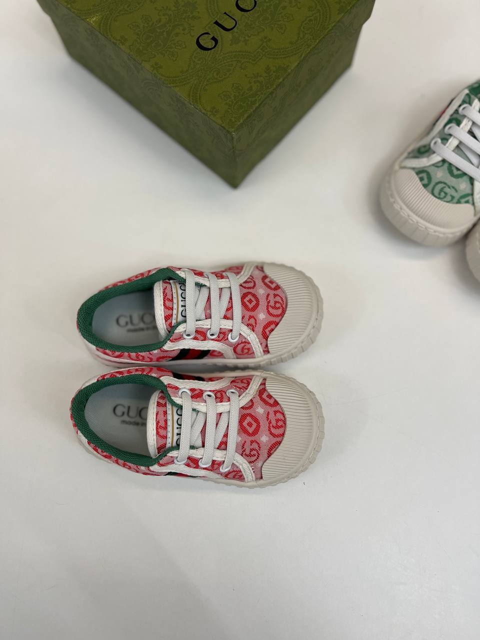 Кеды из премиальных материалов Gucci BP-45466 Кеды из премиальных материалов Gucci BP-45466