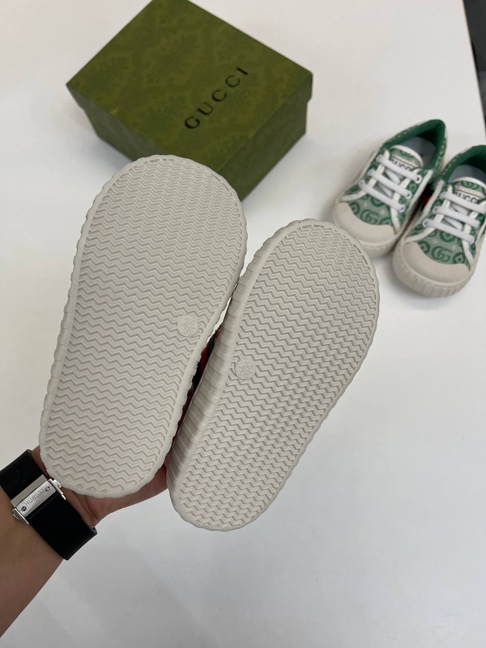 Кеды из премиальных материалов Gucci BP-45466 Кеды из премиальных материалов Gucci BP-45466