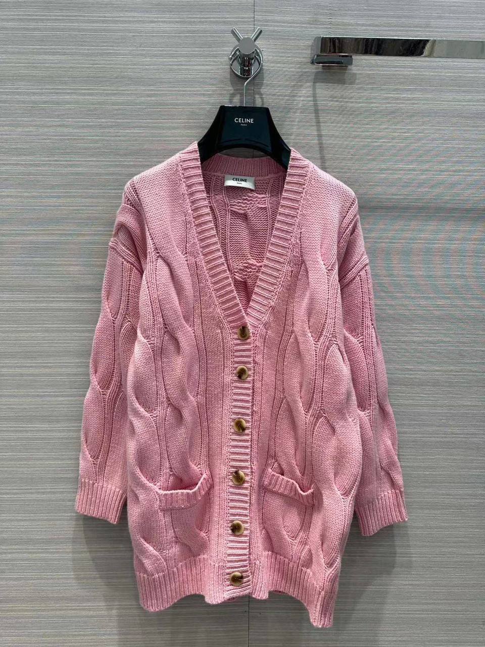 Коллекционный кардиган Celine BP-38358 Коллекционный кардиган Celine BP-38358