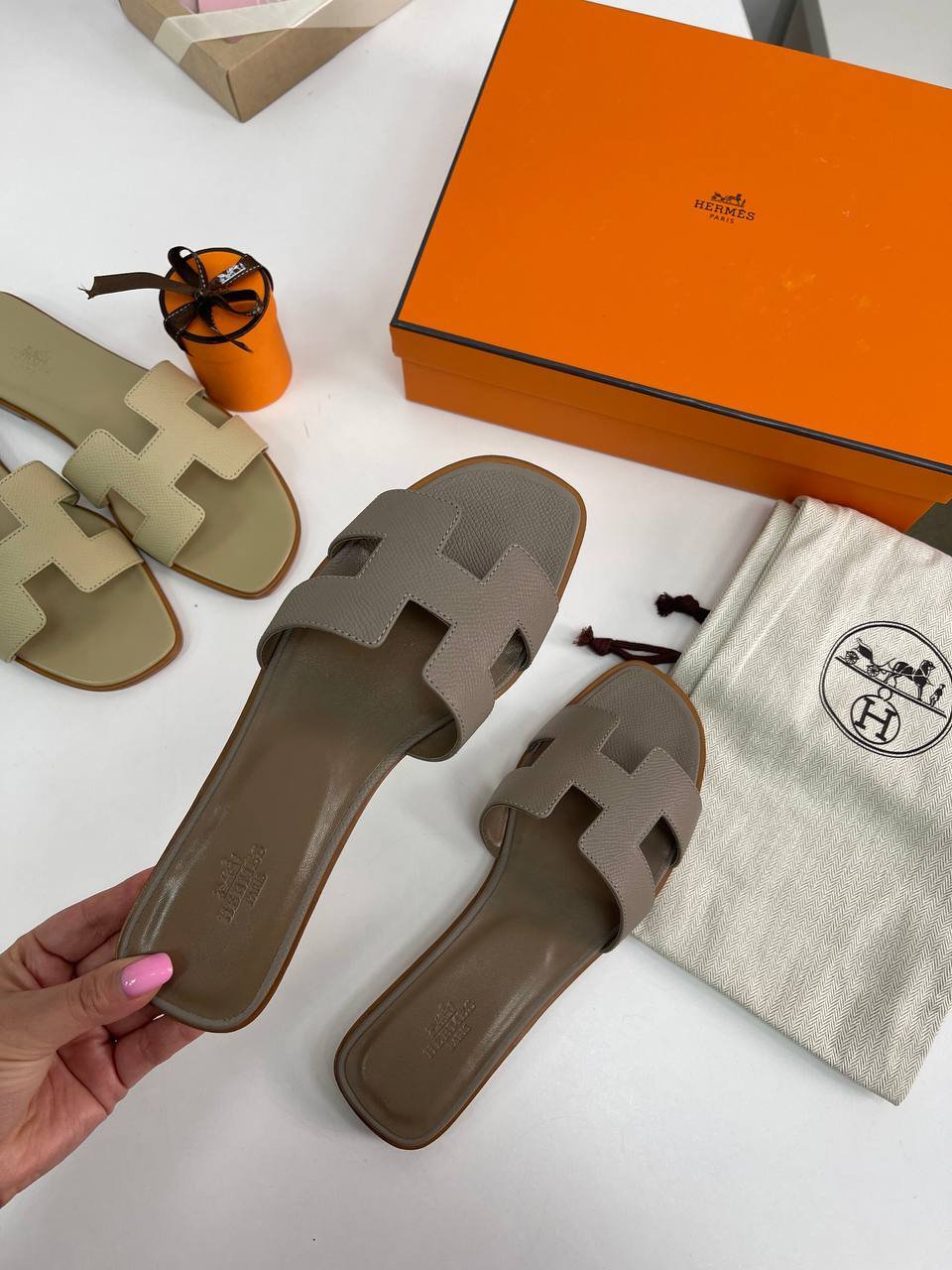 Сандалии трендовые Hermes BP-30053 Сандалии трендовые Hermes BP-30053