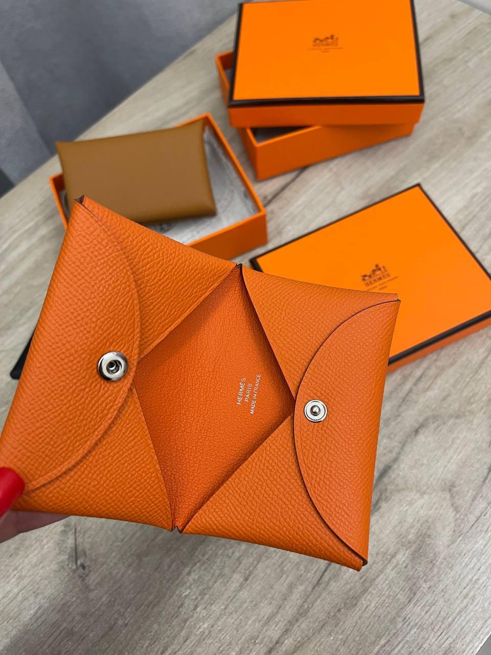 Картхолдер премиум Epsom Leather Hermes BP-47603 Картхолдер премиум Epsom Leather Hermes BP-47603