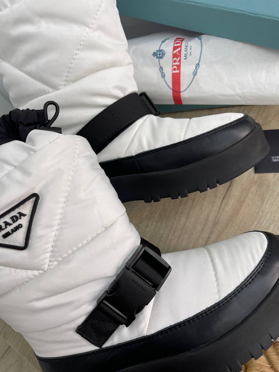 Полусапоги коллекционные Prada BP-21979 Полусапоги коллекционные Prada BP-21979