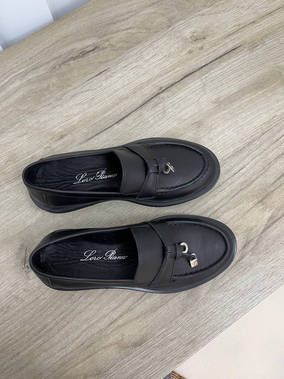 Лоферы из натуральной кожи Loro Piana BP-14982 Лоферы из натуральной кожи Loro Piana BP-14982