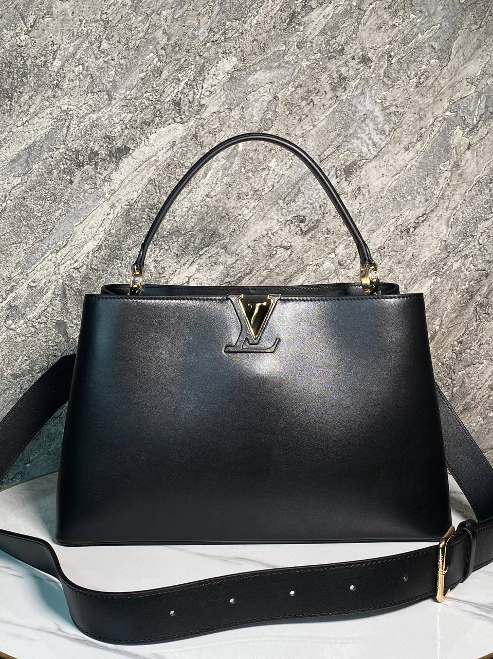 Сумка-трапеция черная Louis Vuitton BP-574540 Сумка-трапеция черная Louis Vuitton BP-574540