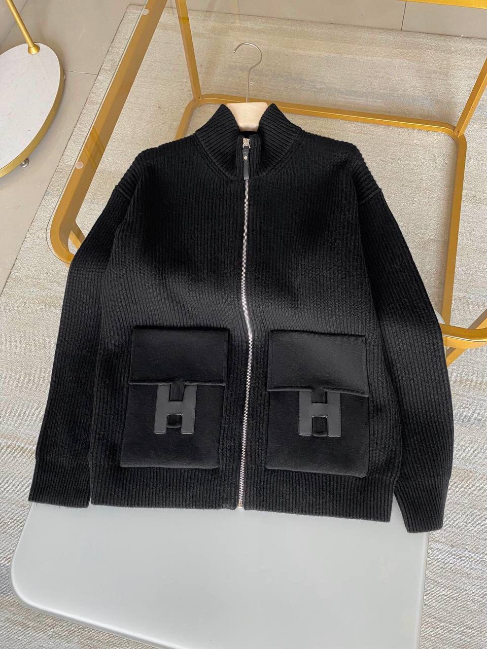 Лимитированный кардиган Hermes BP-24198 Лимитированный кардиган Hermes BP-24198