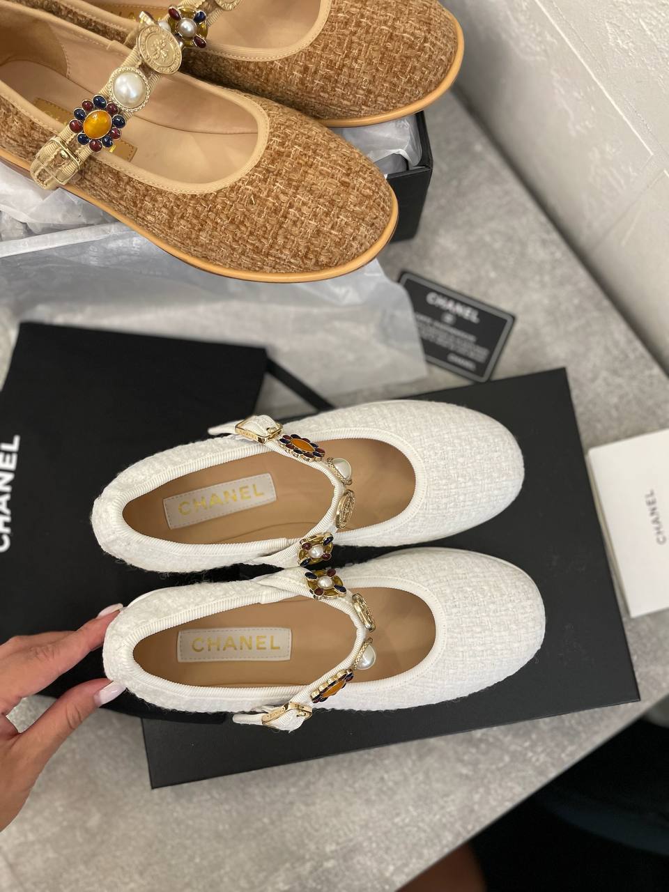 Балетки Chanel премиальные BP-52477 Балетки Chanel премиальные BP-52477