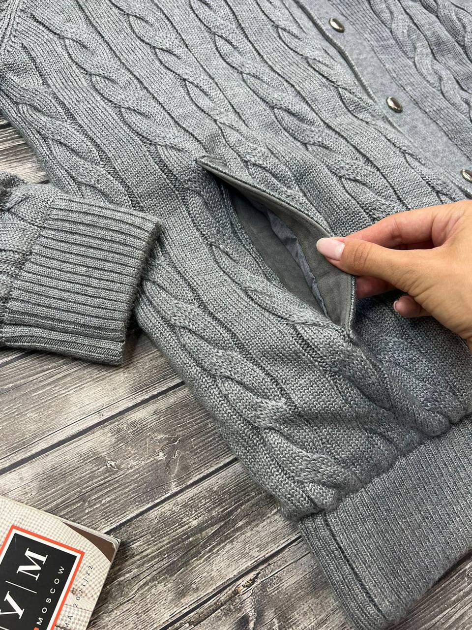 Модная куртка-кардиган вязанного типа BC BP-25911 Модная куртка-кардиган вязанного типа BC BP-25911