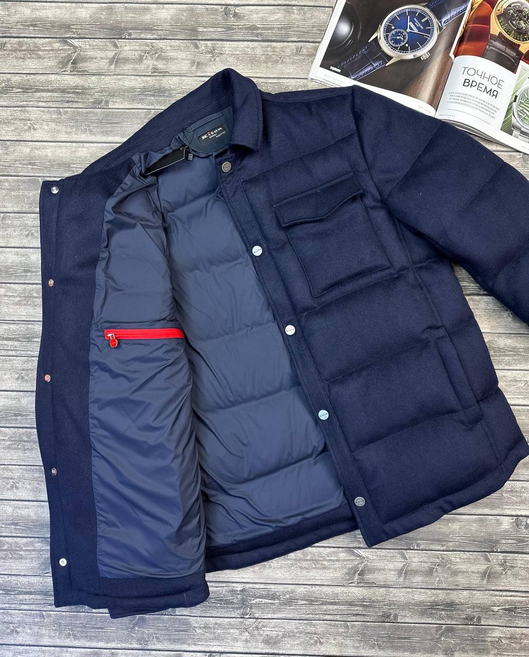 Кашемировая повседневная куртка Kiton BP-45324 Кашемировая повседневная куртка Kiton BP-45324