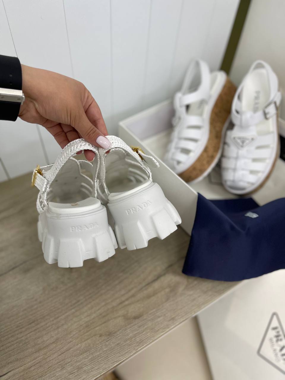 Сандалии премиум Prada BP-34858 Сандалии премиум Prada BP-34858