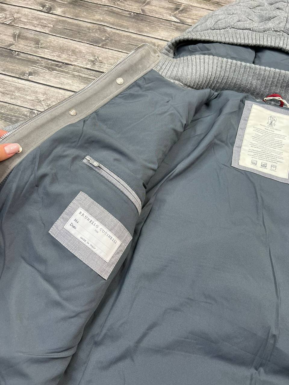 Модная куртка-кардиган вязанного типа BC BP-25911 Модная куртка-кардиган вязанного типа BC BP-25911