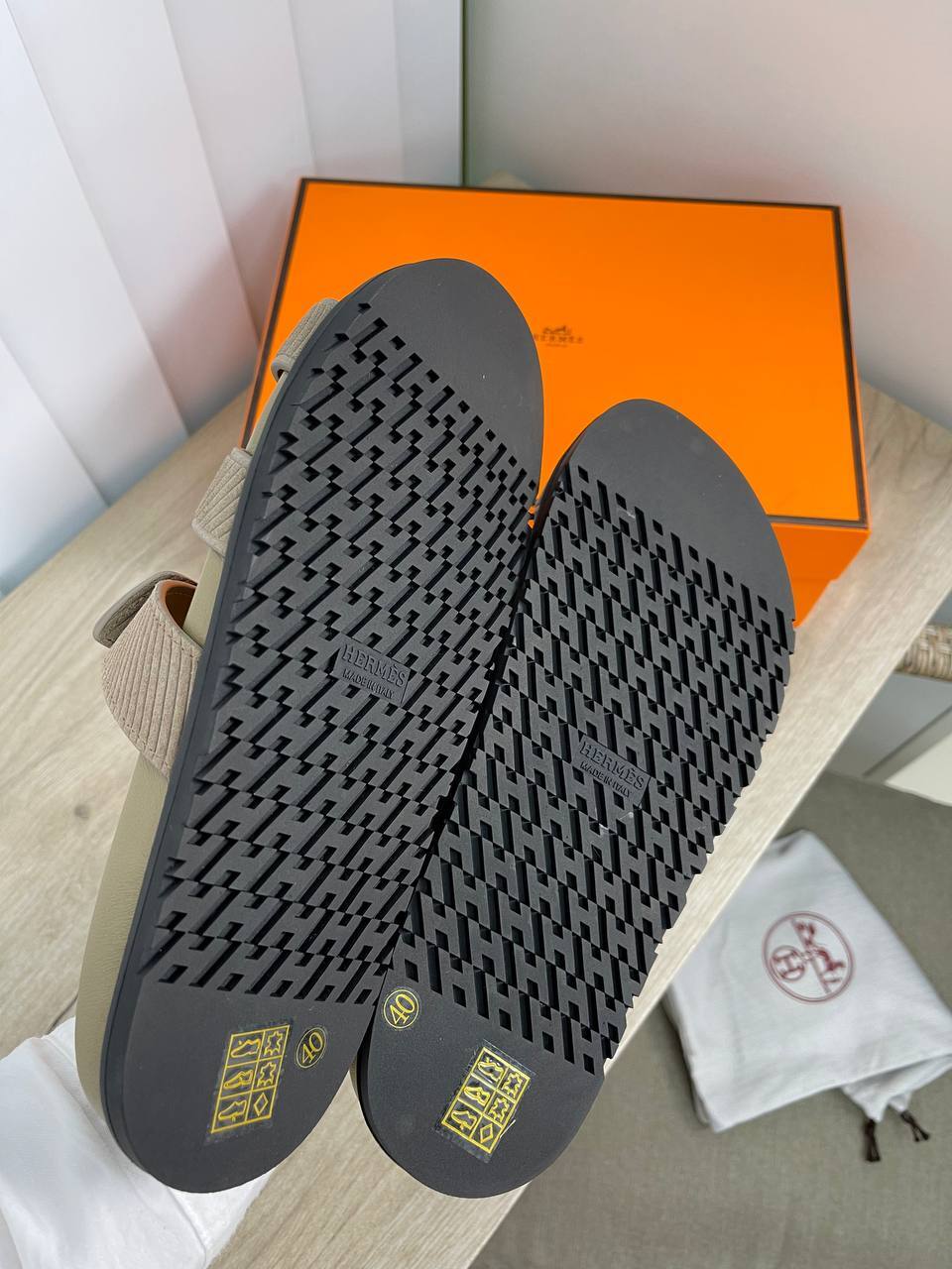 Сандалии трендовые Hermes BP-16965 Сандалии трендовые Hermes BP-16965