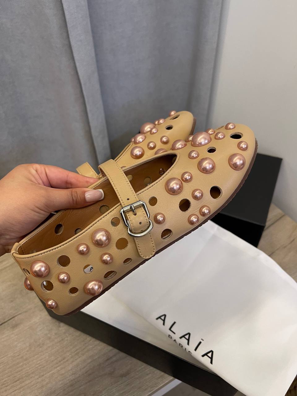 Балетки Alaia премиальные BP-53572 Балетки Alaia премиальные BP-53572