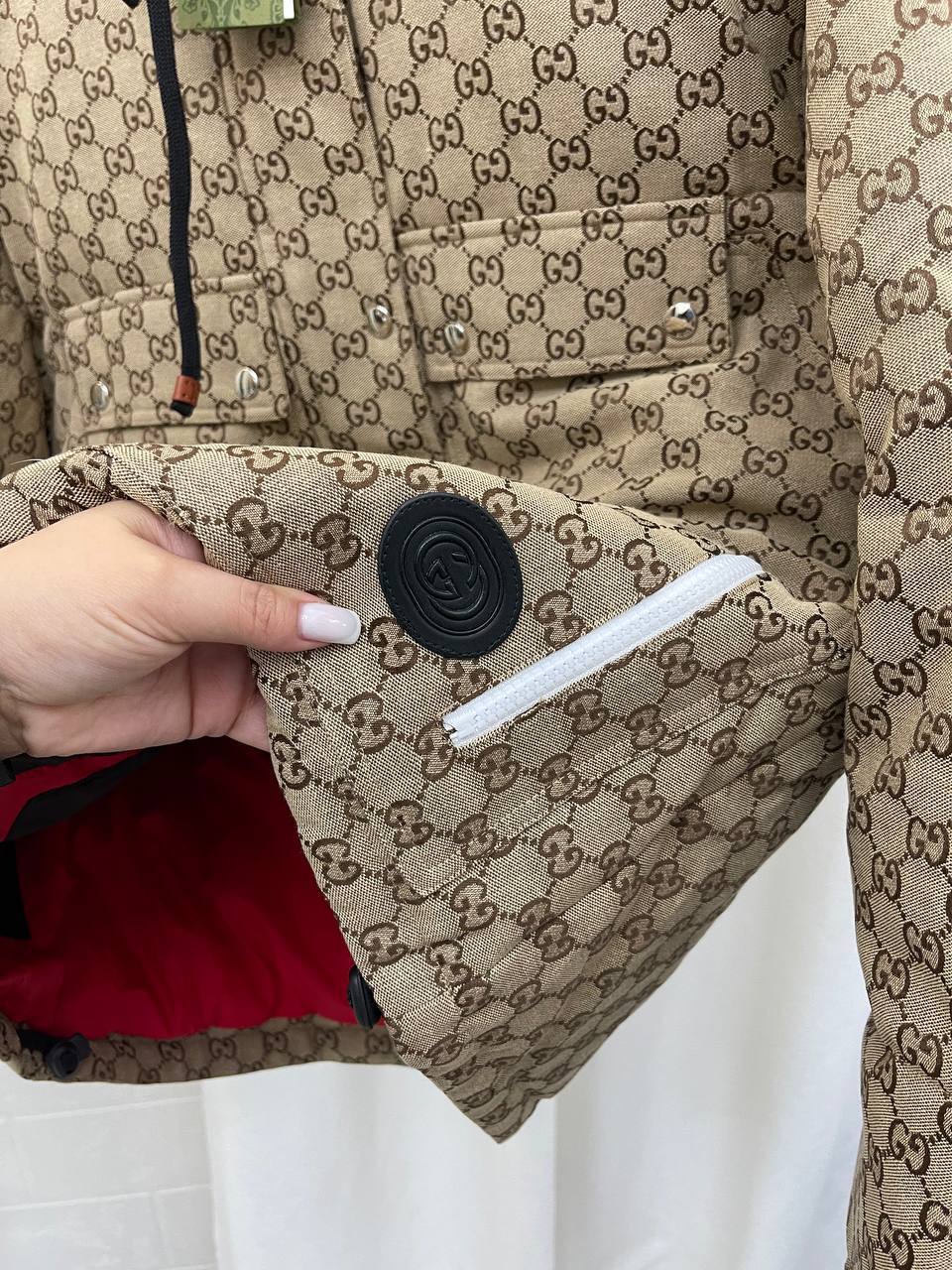 Премиум пуховик Gucci BP-38908 Премиум пуховик Gucci BP-38908