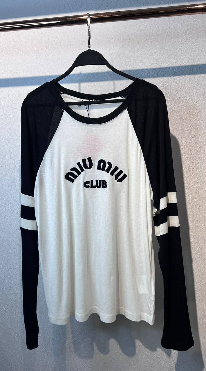 Лонгслив трендовый Miu Miu BP-38242 Лонгслив трендовый Miu Miu BP-38242