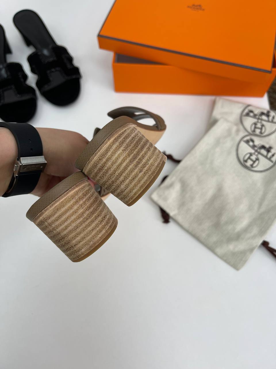 Сандалии люкс Hermes BP-32725 Сандалии люкс Hermes BP-32725