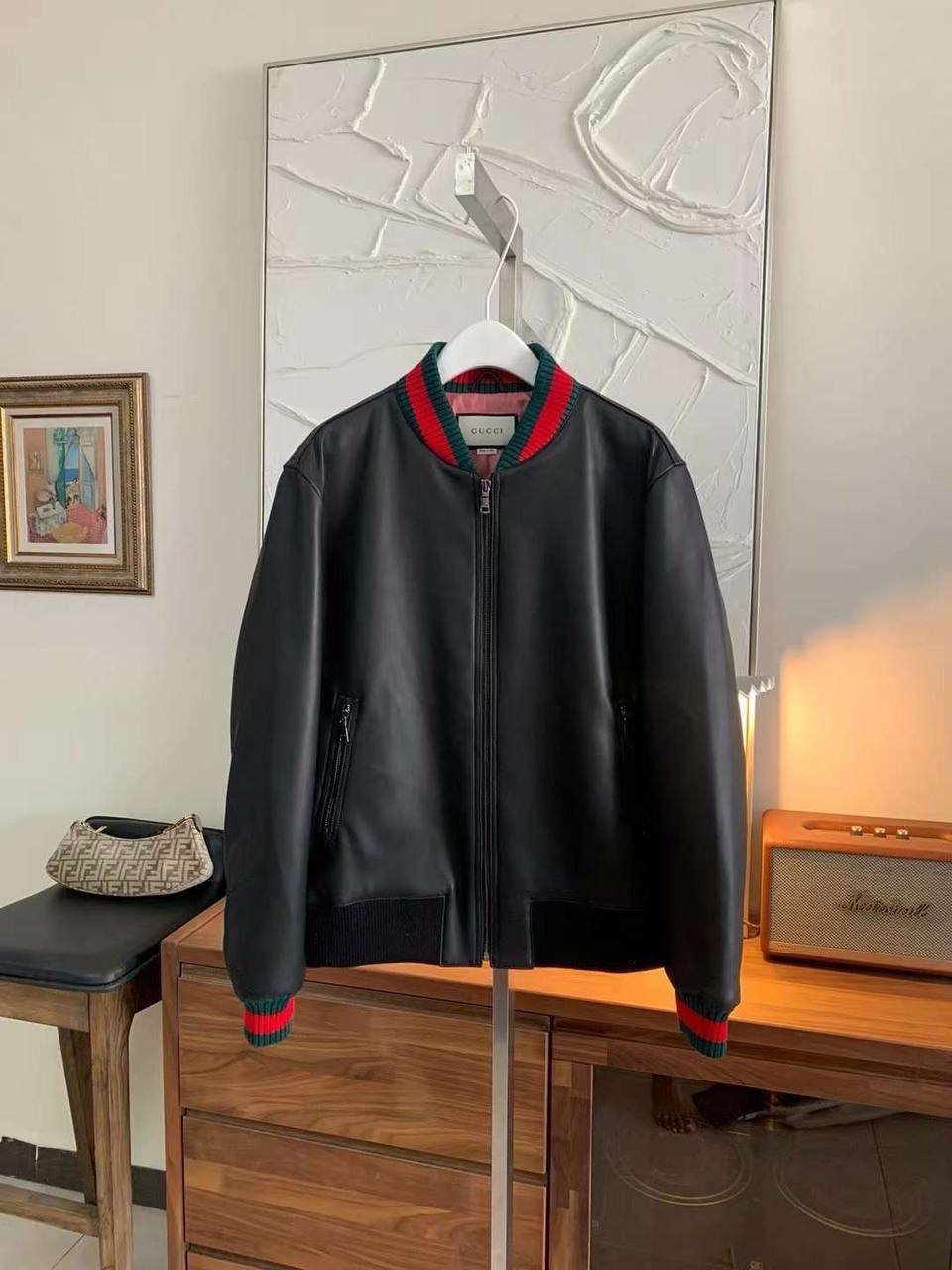 Черный бомбер Gucci BP-41495 Черный бомбер Gucci BP-41495