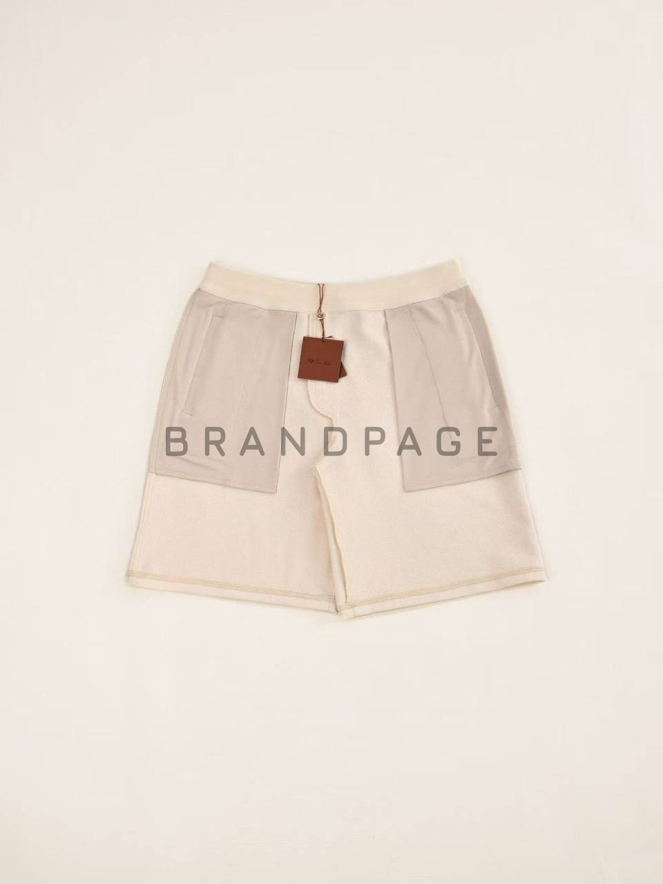 Трикотажные шорты из хлопка Loro Piana Трикотажные шорты из хлопка Loro Piana