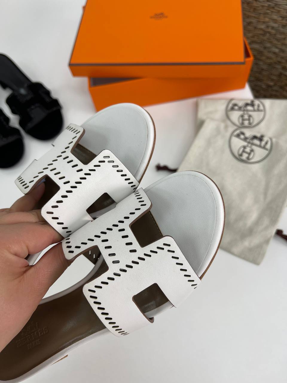 Сандалии премиум Hermes BP-32724 Сандалии премиум Hermes BP-32724