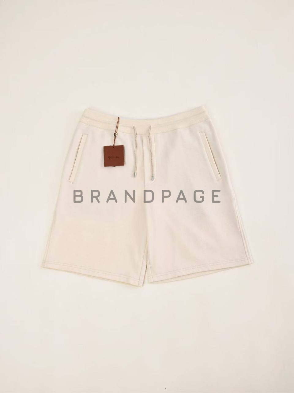 Трикотажные шорты из хлопка Loro Piana Трикотажные шорты из хлопка Loro Piana