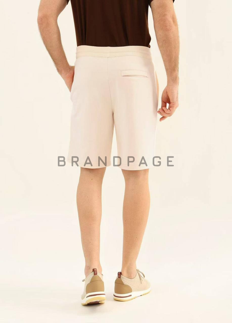 Трикотажные шорты из хлопка Loro Piana Трикотажные шорты из хлопка Loro Piana