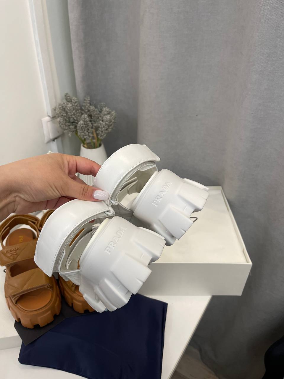 Коллекционные сандалии Prada BP-50638 Коллекционные сандалии Prada BP-50638