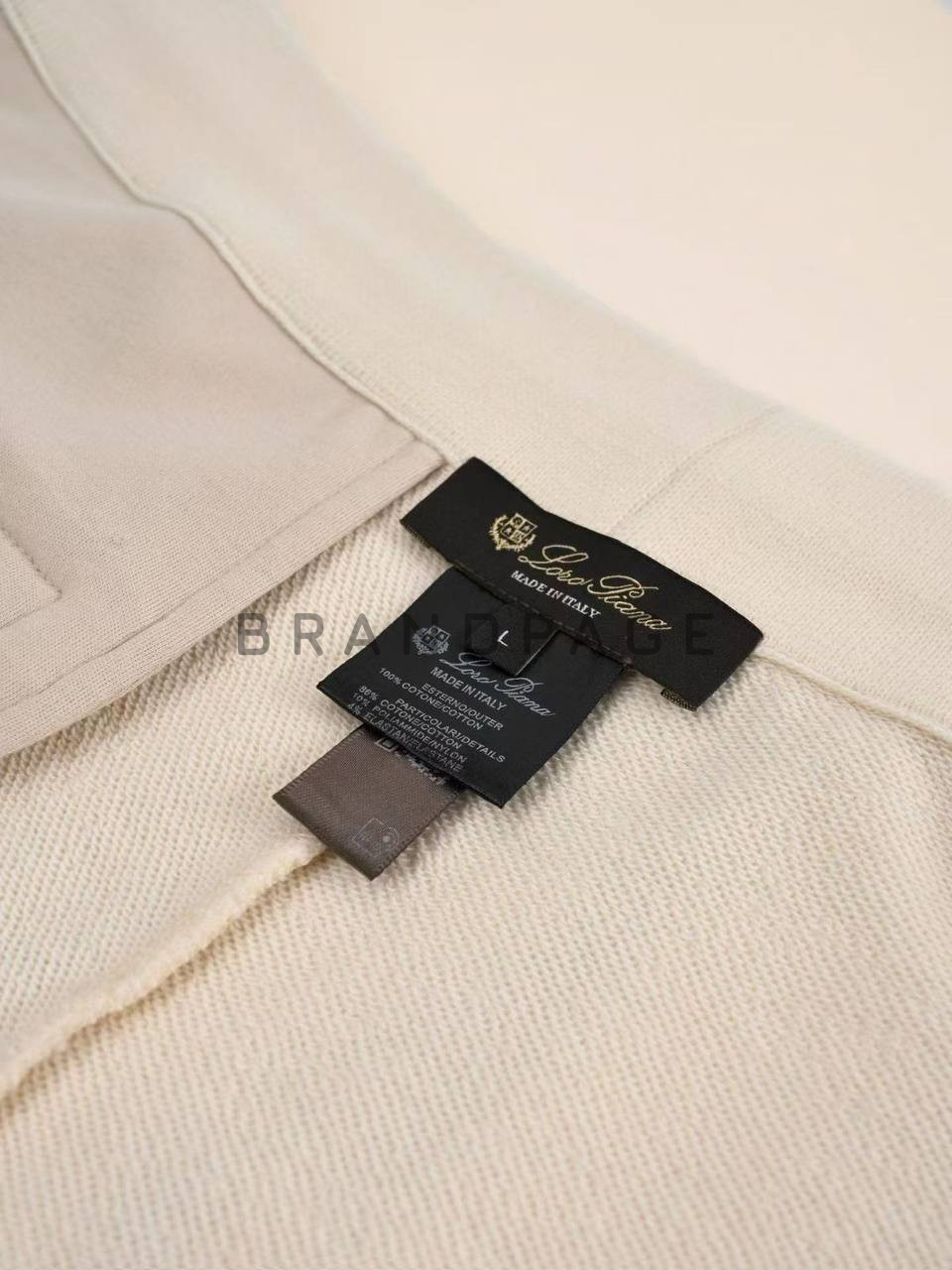 Трикотажные шорты из хлопка Loro Piana Трикотажные шорты из хлопка Loro Piana