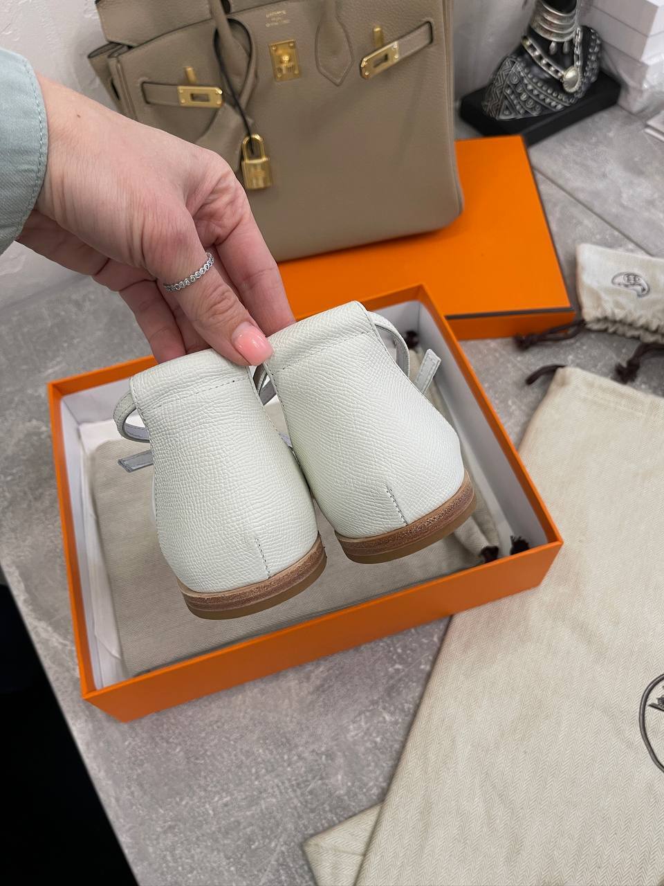 Сандалии трендовые Hermes BP-49580 Сандалии трендовые Hermes BP-49580