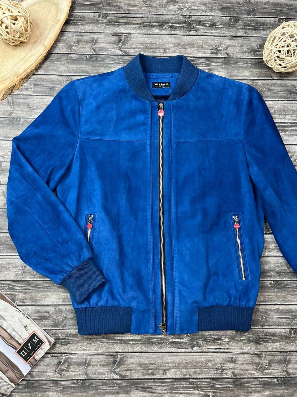 Бомбер Kiton замшевый BP-30233 Бомбер Kiton замшевый BP-30233