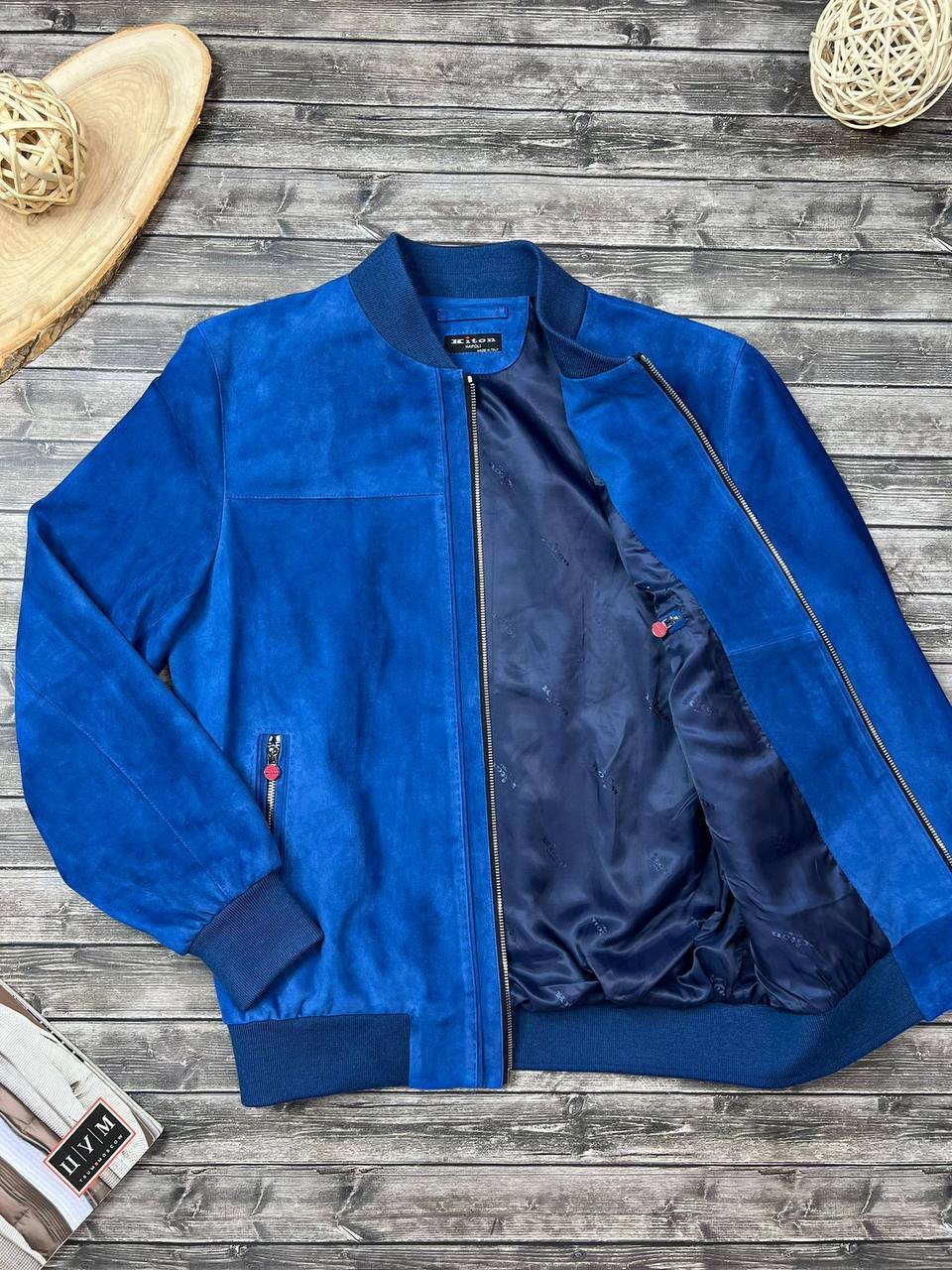 Бомбер Kiton замшевый BP-30233 Бомбер Kiton замшевый BP-30233