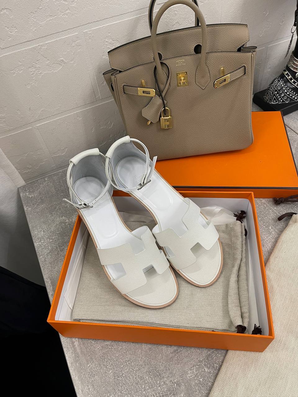 Сандалии трендовые Hermes BP-49580 Сандалии трендовые Hermes BP-49580