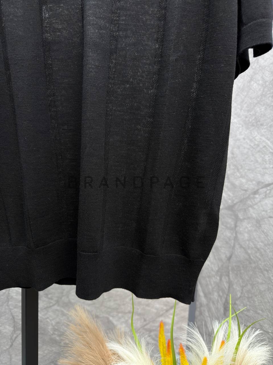 Поло из льняной смеси Loro Piana BPLUX13037