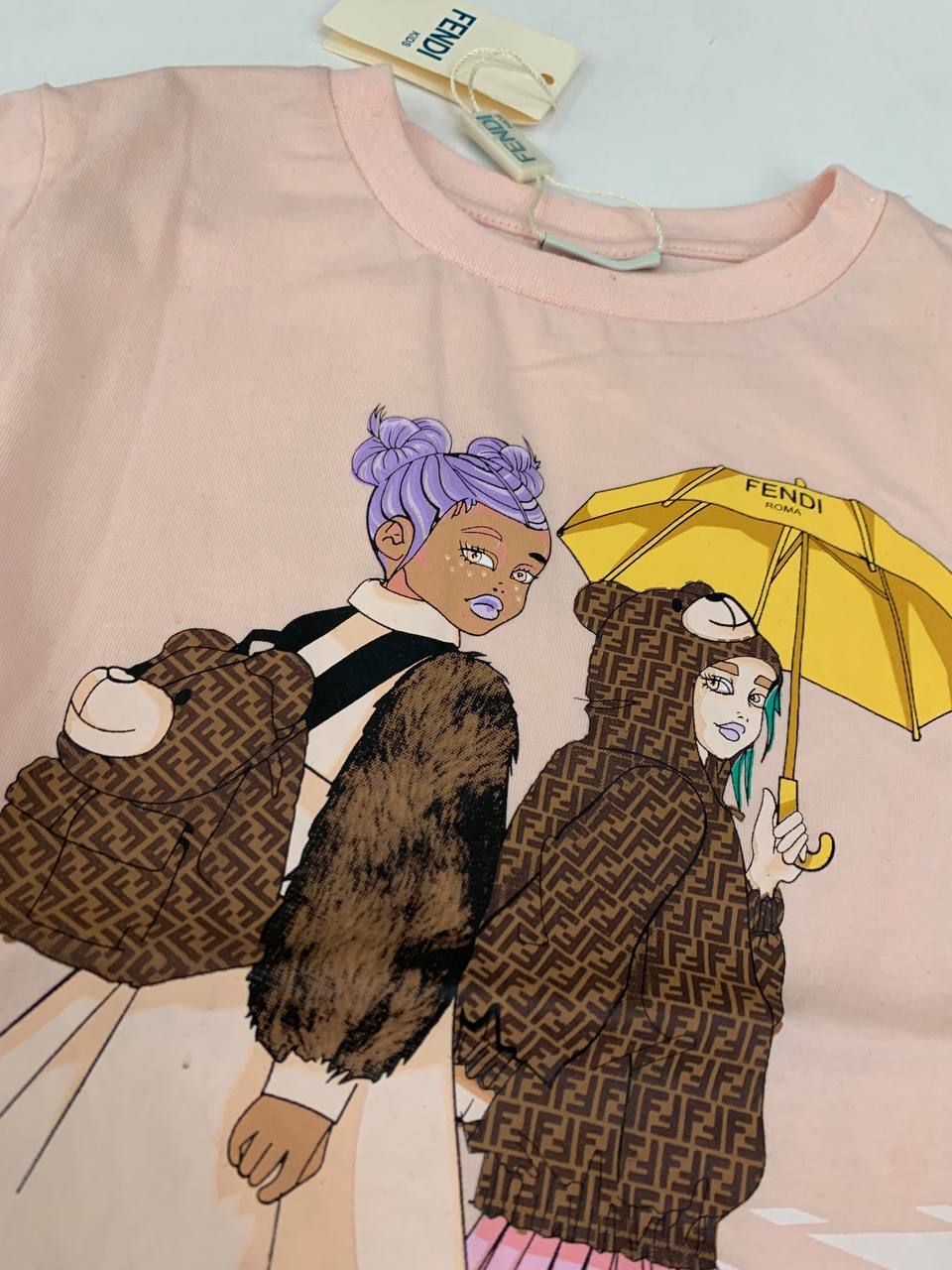 Футболка Fendi стильная BP-50347 Футболка Fendi стильная BP-50347