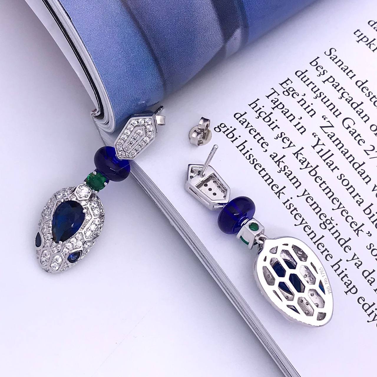 Элитные серьги Bvlgari BP-22269 Элитные серьги Bvlgari BP-22269