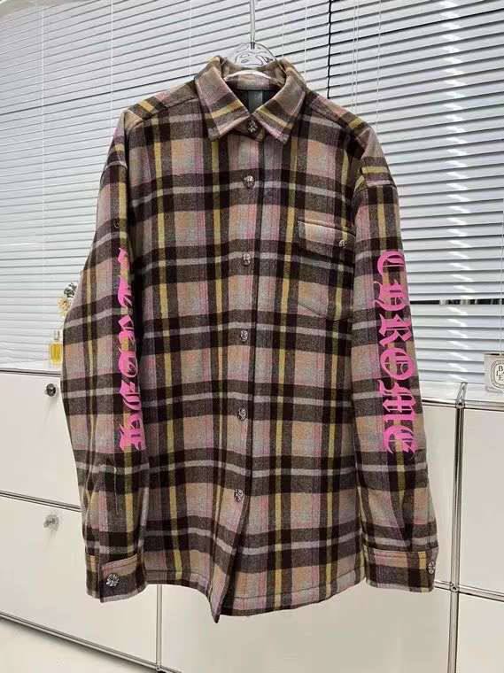 Трендовая рубашка Chrome Hearts BP-22527 Трендовая рубашка Chrome Hearts BP-22527