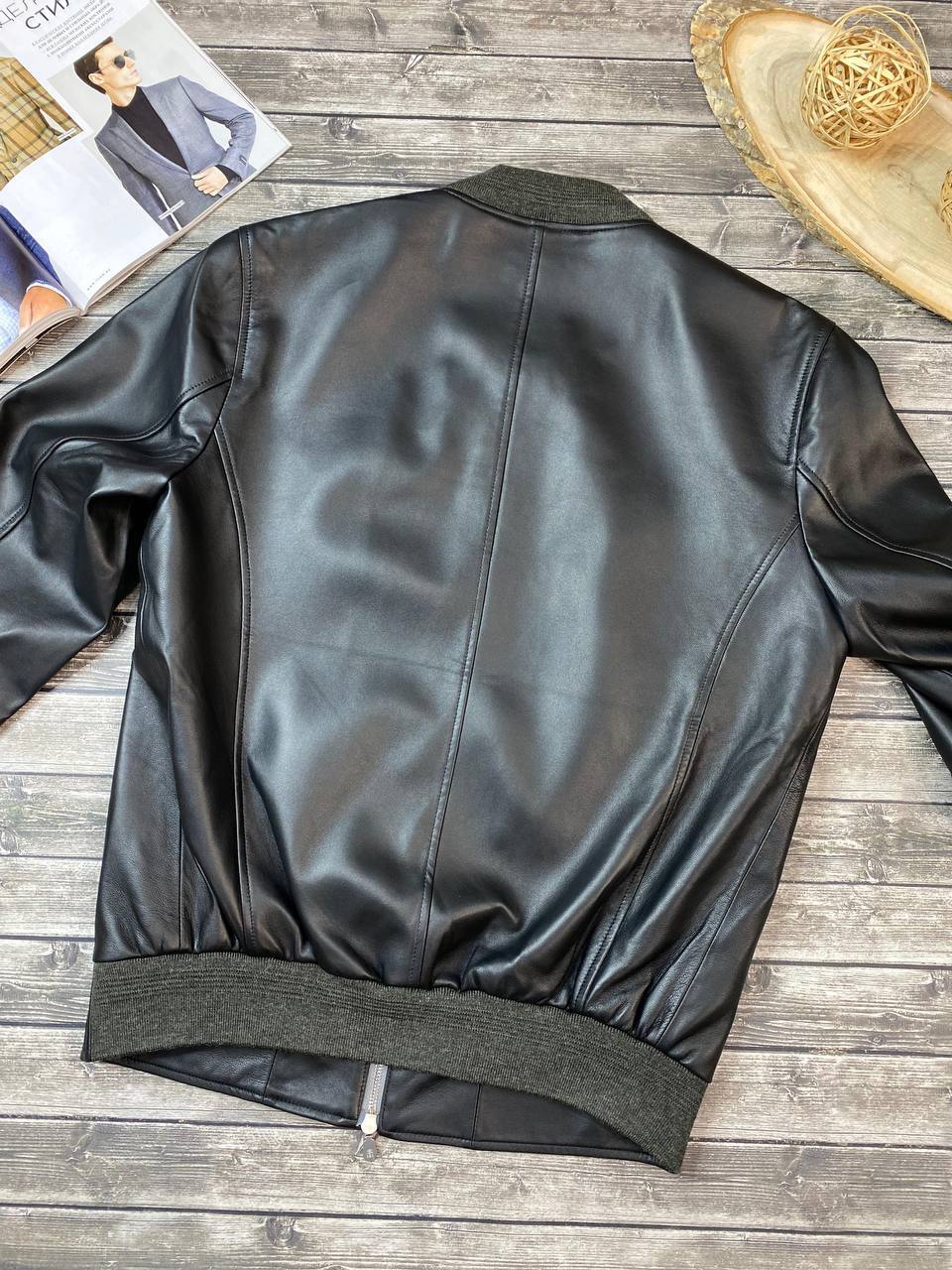 BC кожаный бомбер BP-47167 BC кожаный бомбер BP-47167