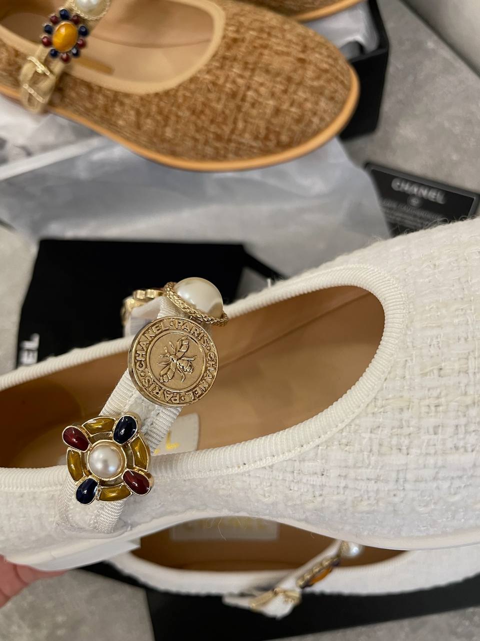 Балетки Chanel премиальные BP-52477 Балетки Chanel премиальные BP-52477