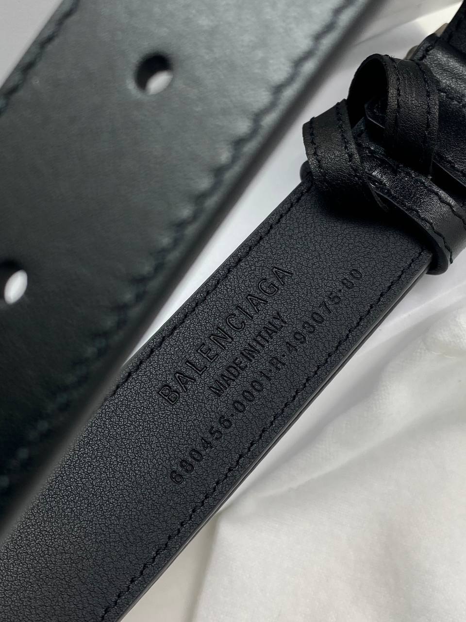 Ремень черный Balenciaga BP-50552280 Ремень черный Balenciaga BP-50552280