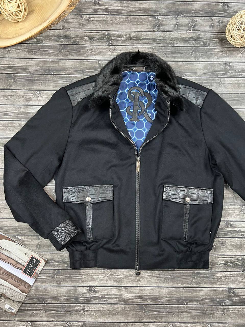 Стильная мужская куртка Stefano Ricci BP-18476 Стильная мужская куртка Stefano Ricci BP-18476