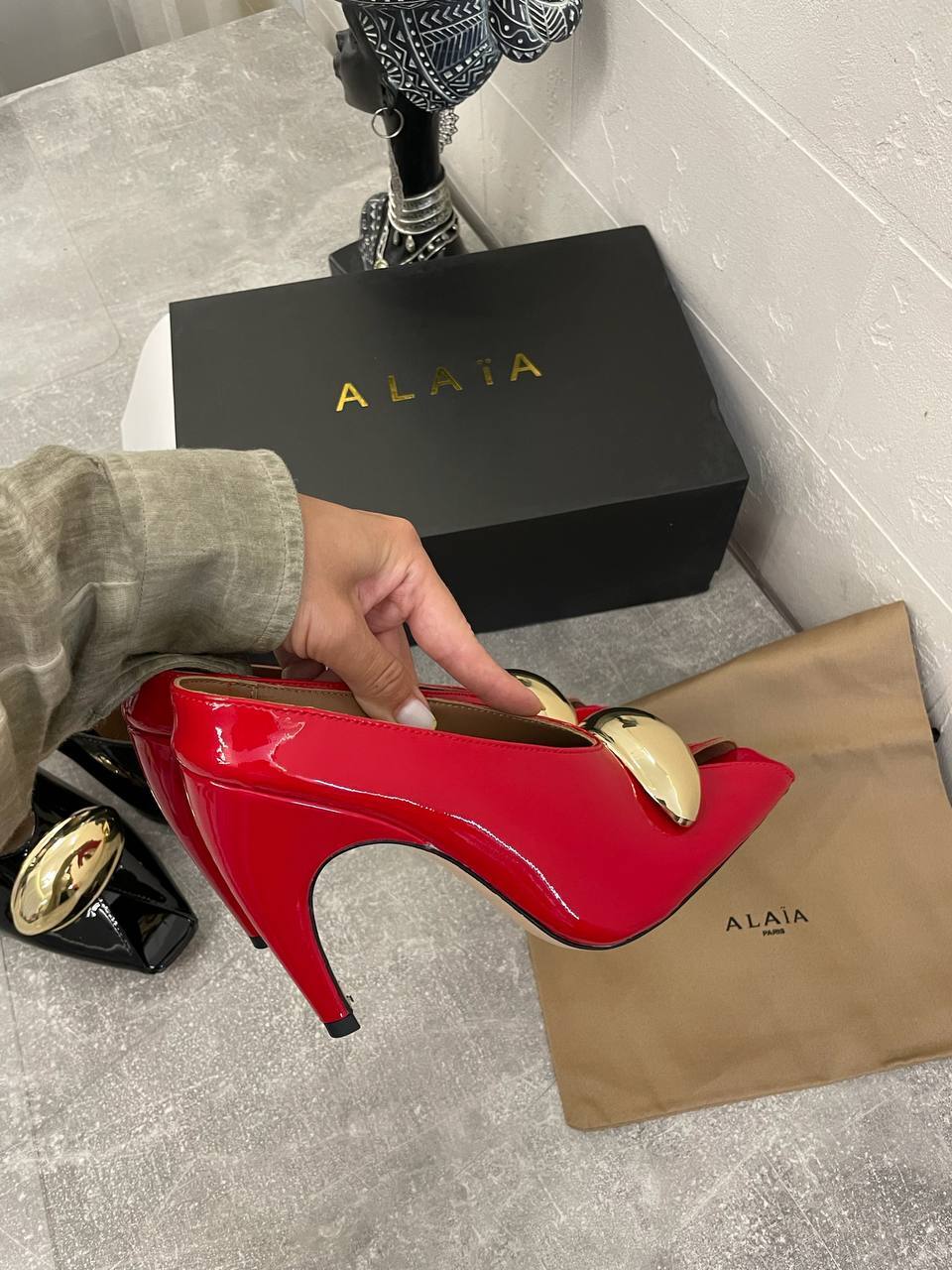 Коллекционные туфли Alaia BP-51991 Коллекционные туфли Alaia BP-51991