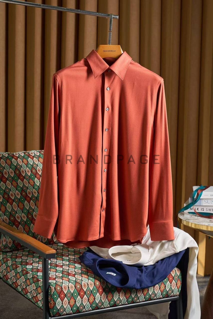 Рубашка хлопковая Kiton BPLUX5400 Рубашка хлопковая Kiton BPLUX5400